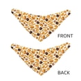 thumbnail image 6 of Goofa Coffee Bun Hot Dog Pattern Pet Scarf Bandana - Adjustable and Comfortable,Dog Scarf Bib Kerchief Breedfor Dogs and Cats-Medium, 6 of 8