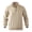 Khaki, variant on Sweatshirt Men Lightweight Casual Athletic Outdoor Knitted Pullover Long Sleeve Stand Collar Zip Up Running Outfit Sweater Khaki