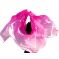 thumbnail image 2 of Dance veils women Scarf gradient  silk belly dance veil, 2 of 7