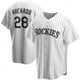 thumbnail image 1 of Nueva Camiseta De Béisbol Cardigan Tigers Baseball #28 Arendo Summer Sportswear White-S(36), 1 of 2