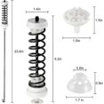 thumbnail image 2 of W10780048 W10189077 for Ken-More Washing Machine Suspension Rod Kit W10780045 DC97-1650C, 2 of 5