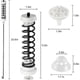 thumbnail image 2 of W10780048 W10189077 for Ken-More Washing Machine Suspension Rod Kit W10780045 DC97-1650C, 2 of 5