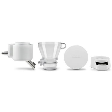 KitchenAid KSMSFTA Sifter   Scale Attachment, 4 Cup, White