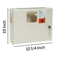 thumbnail image 4 of McKesson Prevent Sharps Collector Wall Cabinet, 12.25 in x 4.75 in x 10 in, 2 Ct, 4 of 11