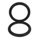 thumbnail image 5 of 2PCS Anillos de fitness de repuesto Anillo de gimnasia de plástico para entrenamiento de fuerza muscular muscular Entrenamientos de entrenamiento cruzado (Negro), 5 of 6