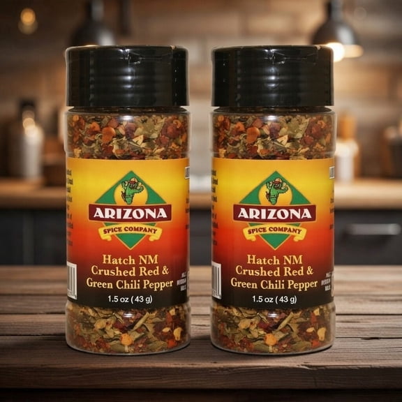(2Pack) Hatch Crushed Red and Green Chile Pepper