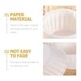 thumbnail image 6 of WEAVILUX Muffin Pan Liners Heat Evenly During Baking 50pcs, 6 of 7