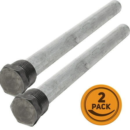 RV Water Heater Anode Rod Magnesium 2-Pack by Kelaro - Fits Suburban and Mor-Flo Camper Heaters