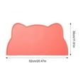 thumbnail image 6 of Koiauber Dog Food Mat Cat Face Design Silicone Pet Feeding Placemat with Raised Edge Pet Bowl Mat for Dogs Cats, 6 of 8