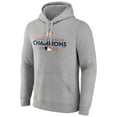 thumbnail image 2 of Men's Fanatics Heather Gray Houston Astros 2022 World Series Champions Logo Pullover Sweatshirt, 2 of 4