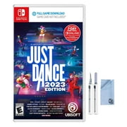 Just Dance 2023 Edition for Nintendo Switch with BOLT AXTION Bundle