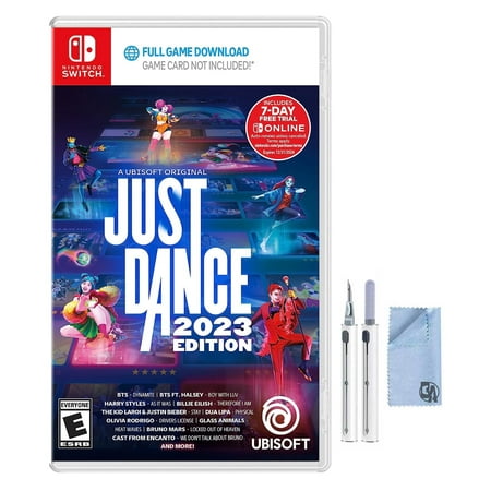 Just Dance 2023 Edition for Nintendo Switch with BOLT AXTION Bundle