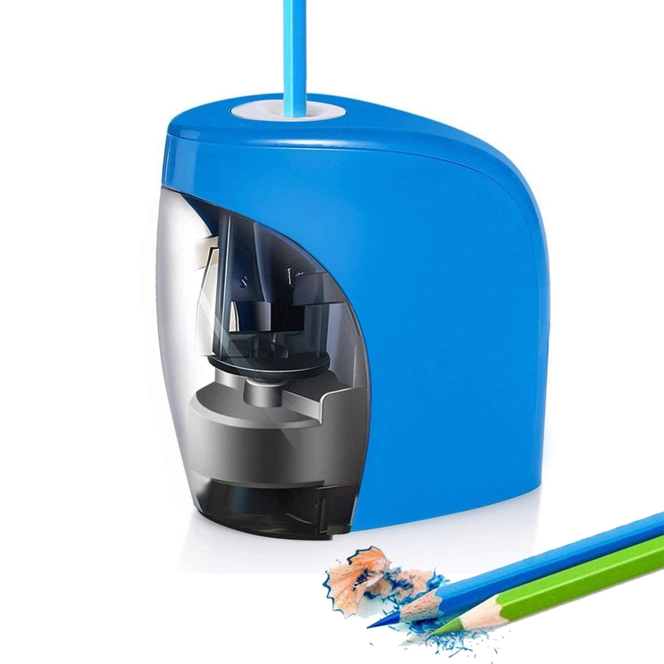 Peroptimist Electric Pencil Sharpener, Pencil Sharpener with Auto Safe