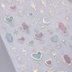 thumbnail image 2 of Calcomanías para decoración de uñas con forma de corazón, luna, estrella, lazo, nudo, para mujer, 2 of 9