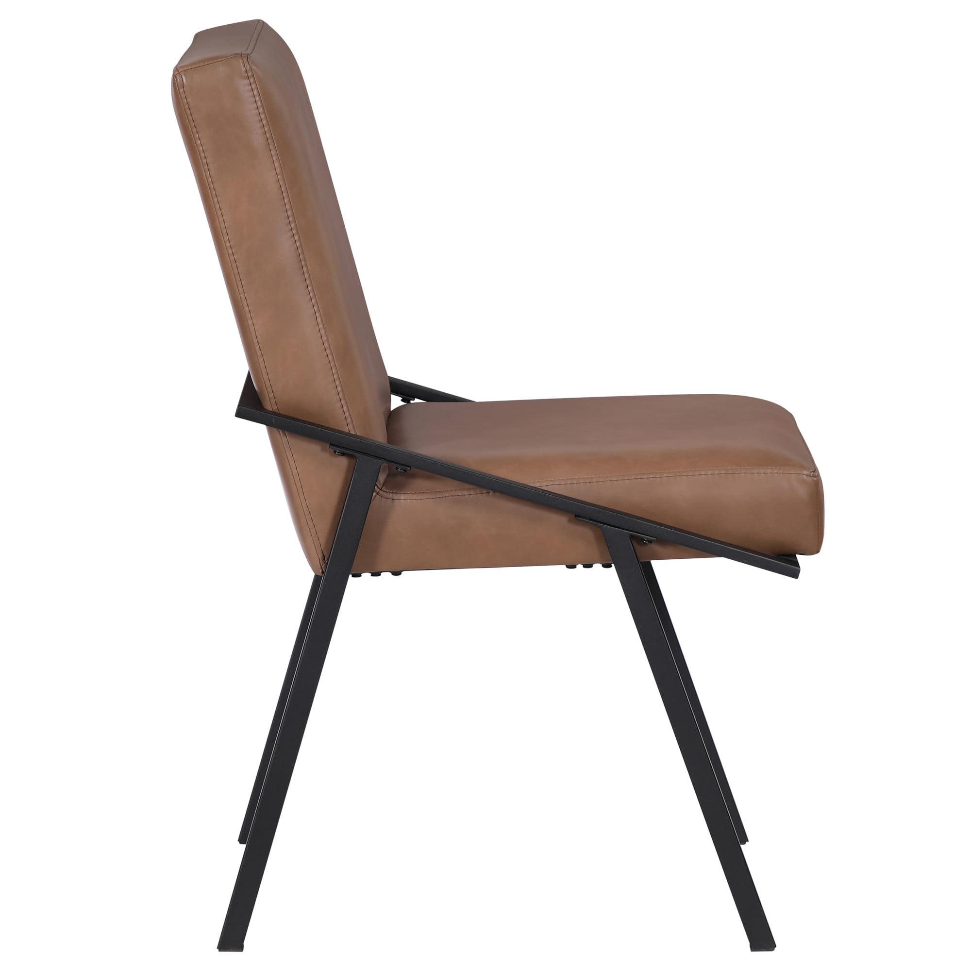 Steve Silver Modern Camel Set of 2 Tucson Dining Side Chair