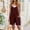 Wine, variant on Abomasnow Womens Casual Sleeveless Adjustable Strap Loose Solid Jumpsuits Baggy Stretchy Long Pant Romper Overalls with Pockets
