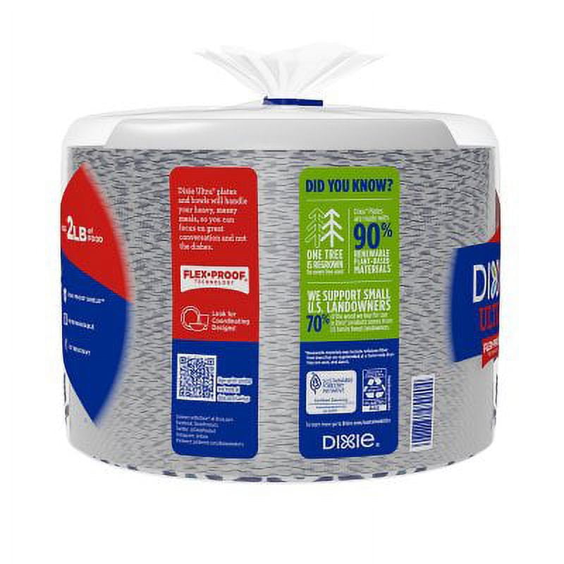 Dixie Ultra Heavyweight Dinner Paper Plates (10", 186 ct.)