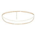 thumbnail image 1 of Cadena de cinturo Hippie Cinturón de cinturo Del Vientre Cinturones de Playa Cadenas de Cuerpo de Múltiples Capas Joyería para Mujeres Niñas (70 Cm, 2 , dorado Fernando Cadena del cuerpo del bikini de las mujeres, 1 of 8