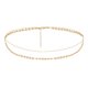 thumbnail image 1 of Cadena de Cuerpo para Mujer Yinane Cadena del Cuerpo del Bikini de Lentejuelas Dorado, 1 of 8