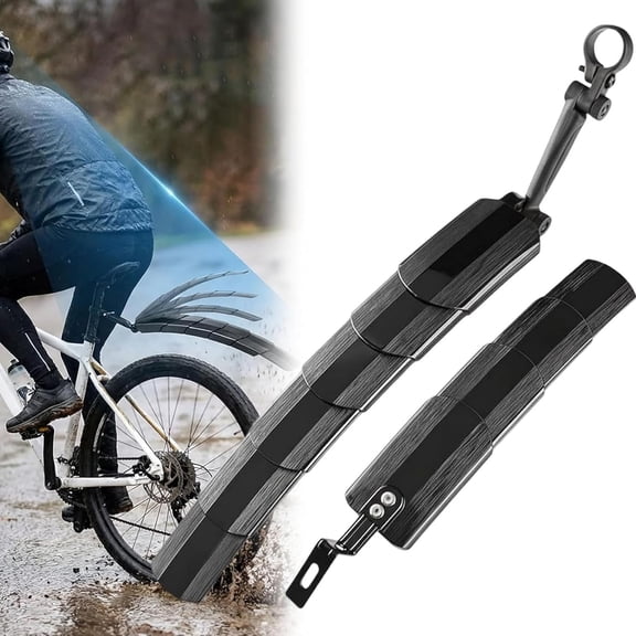 2026 New Retractable Bike Mudguards, Adjustable Front and Rear Bicycle Fenders, Universal MTB Road Bike Mud Guards, Splash and Water Protection, Easy to Install Cycling Accessories