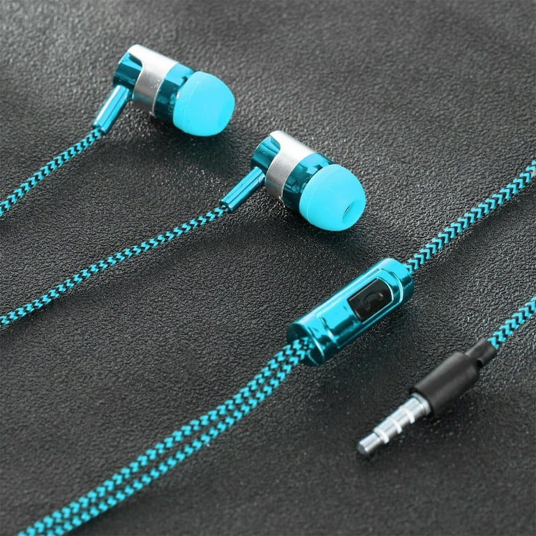 bass 3.5mm headset earphones stereo in ear with microphone headphones earbuds bluetooth headset loudest headphones Walmart