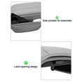 thumbnail image 5 of KBH Center Console Cover for 2023-2026 Honda Pilot with Leather Side Pockets, 2024 2025 2026 Honda Ridgeline/Passport Armrest Cover, Middle Console Lid Protector Interior Accessories, Gray, 5 of 8