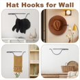thumbnail image 4 of Perchero para Sombreros de Vaquero con Rotación de 360 Grados, Ideal para Guardar Gorras de Béisbol, Armarios, Dormitorios, Abrigos, Etc., 4 of 5