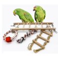 thumbnail image 3 of El juguete de columpio de escalera de jaula de pájaros duradero pájaros ejercicio de masticación de jinwen Escalera para pájaros, 3 of 8