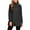 Black, variant on Fantaslook Fall Jackets for Women Hooded Windbreaker Water-Resistant Long Coat Outdoor Trench Coat with pockets