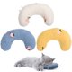 thumbnail image 1 of BEADCEST 3Ud Almohadas Para Mascotas Con En U Para Descanso Y Protección De, 1 of 7