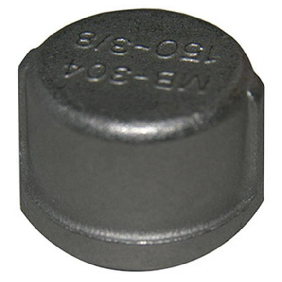 United Solutions 209851 0.125 in. Stainless Steel Pipe Cap