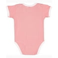 thumbnail image 2 of Rabbit Skins Infant Baby Rib Bow Tie Bodysuit RS4407, 2 of 2
