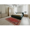 thumbnail image 4 of Ahgly Company Indoor Rectangle Traditional Dark Almond Brown Persian Area Rugs, 2' x 3', 4 of 6