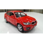 5" Kinsmart BMW X6 SUV Diecast Model Toy Car 1:38- Red