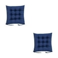 thumbnail image 1 of ZheElen Polyester Cotton Cushion With Strap Comfortable And Breathable No Slipping Polyester Fabric Is Comfortable dark blue 2Set, 1 of 6
