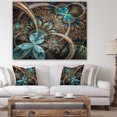 thumbnail image 4 of Design Art - Light Blue Fractal Flower, 4 of 5