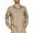Khaki, variant on POENTAB Mens Safari Work Shirts Long Sleeve Hiking Fishing Tops UPF 50 Quick Dry Camping Travel Button Down Shirt with Pockets