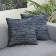 thumbnail image 3 of Parkland Collection Caliga Blue Throw Pillow, 3 of 8