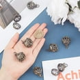 thumbnail image 3 of 10pcs Cage Pendants Brass Locket Charms Chime Ball Pendants Locket for Necklaces Jewelry Making Supplies-Bronze Colorful, 3 of 7