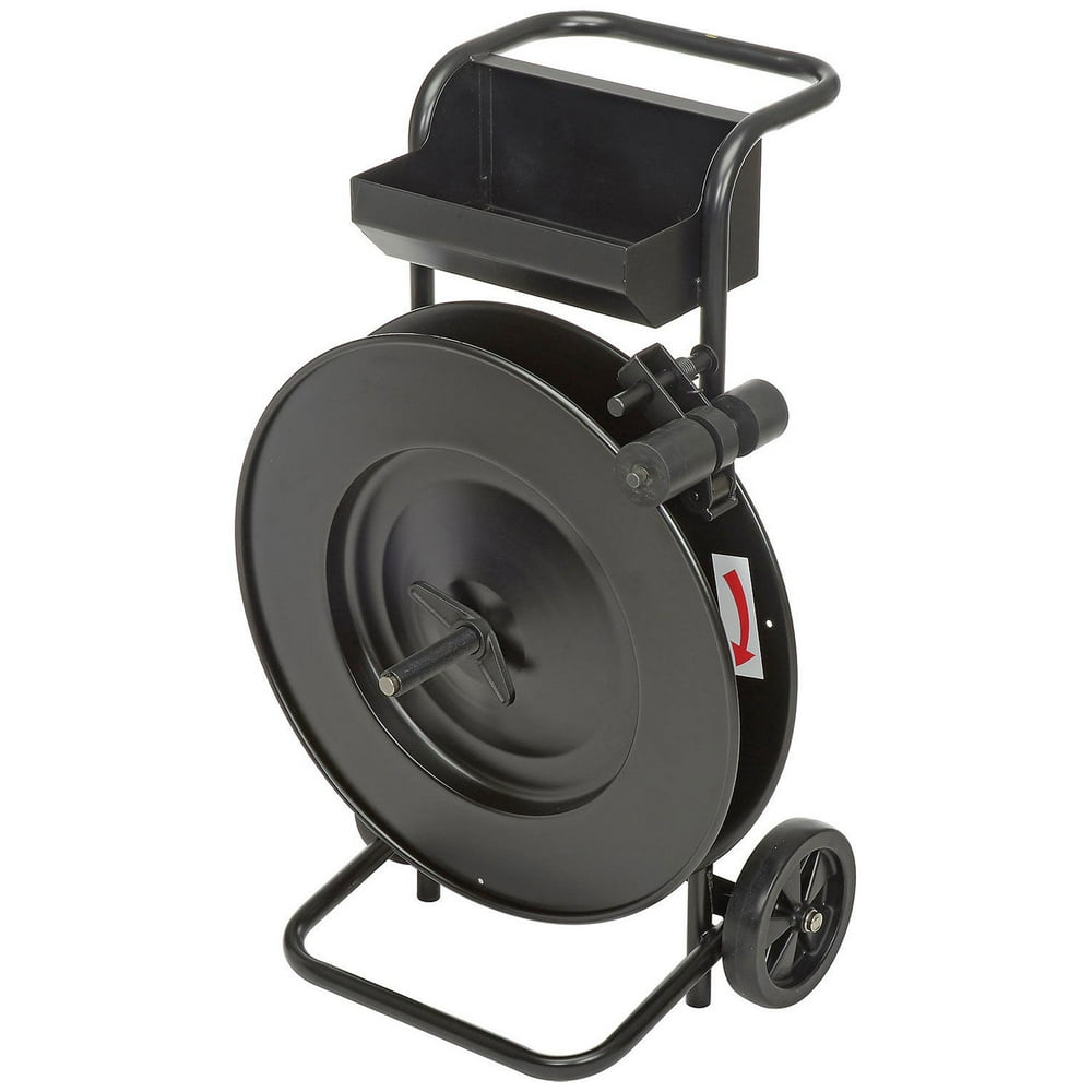 Pac Strapping Strapping Cart For Steel and Poly Strapping, Fits 16" x 3
