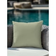 thumbnail image 4 of 1 Pack Outdoor Throw Pillow, Sage Green Waterproof Pillow with Insert Included, Farmhouse Sage Green Decor Decorative Accent Cushion Sofa Pillows for Patio Porch, 18 x 18 In, 4 of 8