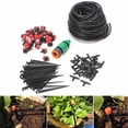 thumbnail image 4 of 25 Meters DIY Drip Irrigation System Automatic Self Watering Garden Hose Micro Drip Garden Watering Hose System, 4 of 10