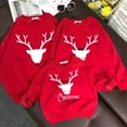 thumbnail image 4 of BULLPIANO Christmas Family Matching Hoodie Sweashirts Xmas Ugly Sweaters Jumper Mom Dad Kids Family Pullover Tops, 4 of 5