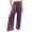 Purple, variant on Lixiuxyad Casual Pants for Women Linen Pants Women Comfy Flowy Wide Leg Pants Summer Baggy High Waisted Palazzo Beach Pants Trousers With Pockets Blue