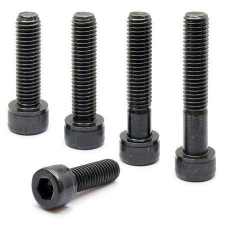 

1/4 28 x 1 5/8 Socket Head Screws Alloy Steel Black Oxide Partial Thread 100 Pack