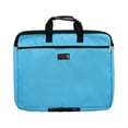 thumbnail image 1 of Cateissary Bolsa de almacenamiento de documentos con asa, bolsas portátiles de tela Oxford para archivos, bolso de mano de gran capacidad, bolsa Videojuegos y accesorios Negro, 1 of 6