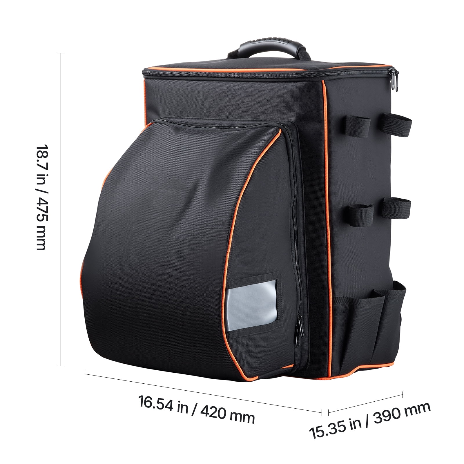 KFFKFF Welding Backpack, 35.6L Tool and Helmet Storage Bag, Durable 600D Polyester Gear Pack with Helmet Holder, Multi-Functional Storage Solution for Welding, Camping, and Outdoor Activities