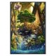 thumbnail image 1 of Cuadros Decorativos Castillo mecánico de cuento de hadas punto de cruz completo hilo de algodón de 11 quilates estampado DIY Tmvgtek embutido en tela, 1 of 9