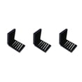 thumbnail image 3 of Minnieouse 5 Pieces Silver Brushed Tie Bar Black Men Clasp Box Necktie Clip with Formal Type1, 3 of 6