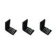 thumbnail image 1 of Jumpingount 5 Pieces Silver Brushed Tie Bar with Black Clasp Clip Formal Men Box Necktie Type1, 1 of 1